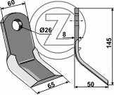 Fleau broyeur Ferri 0901003 Adaptable