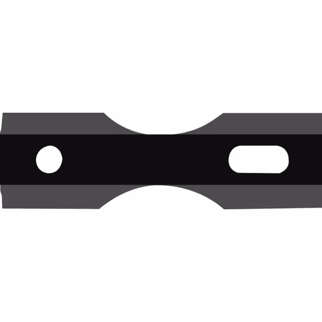 Couteaux bineurs universel reversible 190mm jeu de 8