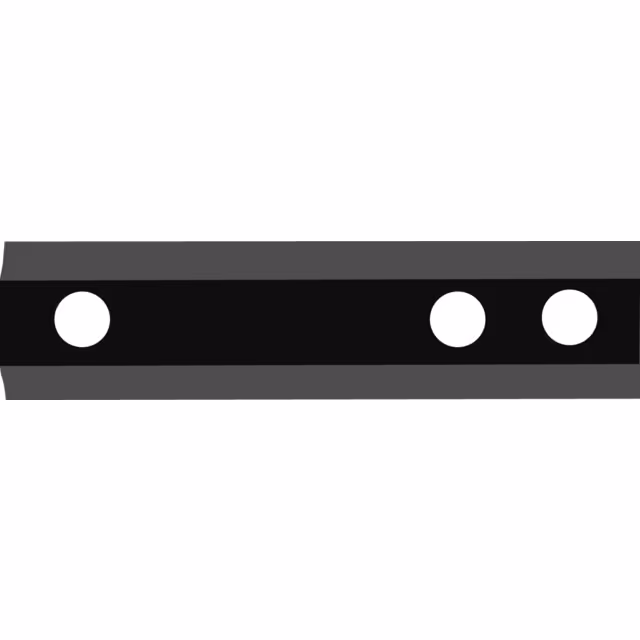 Couteaux bineurs universel reversible 235mm jeu de 8