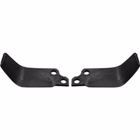 Couteaux de fraise arriere 130mm pour bcs 4 paires