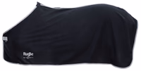 Couv. polaire RugBe Economic noire, 165 cm