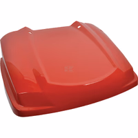 Couvercle bac ramassage rouge