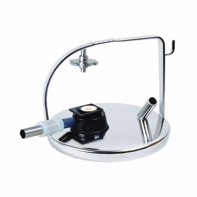 Couvercle inox + clam + joint  1x17mm