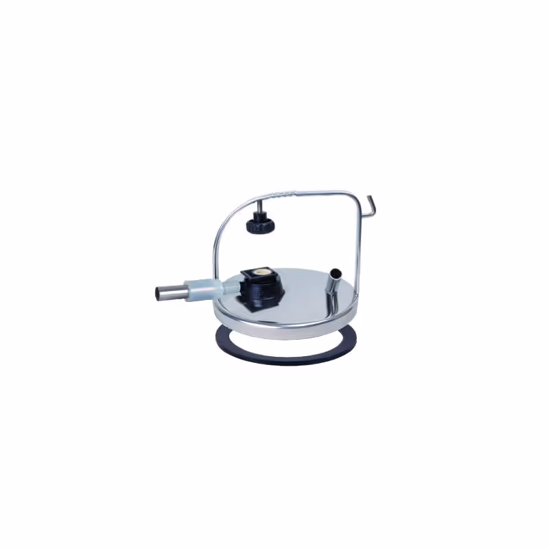 Couvercle inox pour pot trayeur 1x17mm + support pulsation 14mm