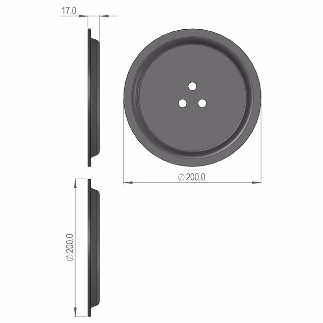 COUVERCLE LATERAL PIVOTANT SIP855028710B