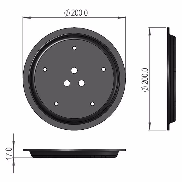 COUVERCLE LATERAL PIVOTANT SIP855028720B