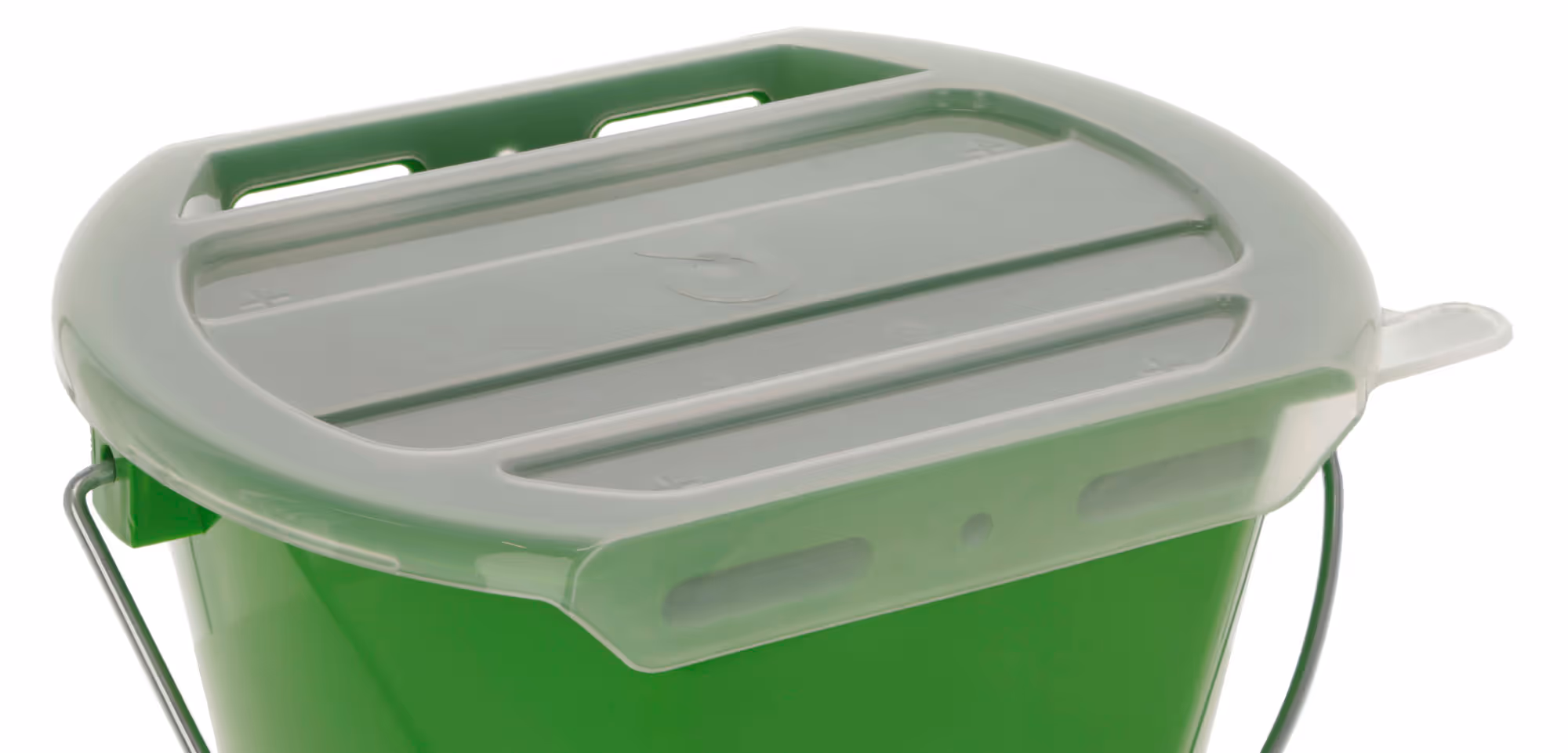 Couvercle MilkGuard pour seau d'allait., blanc transp.