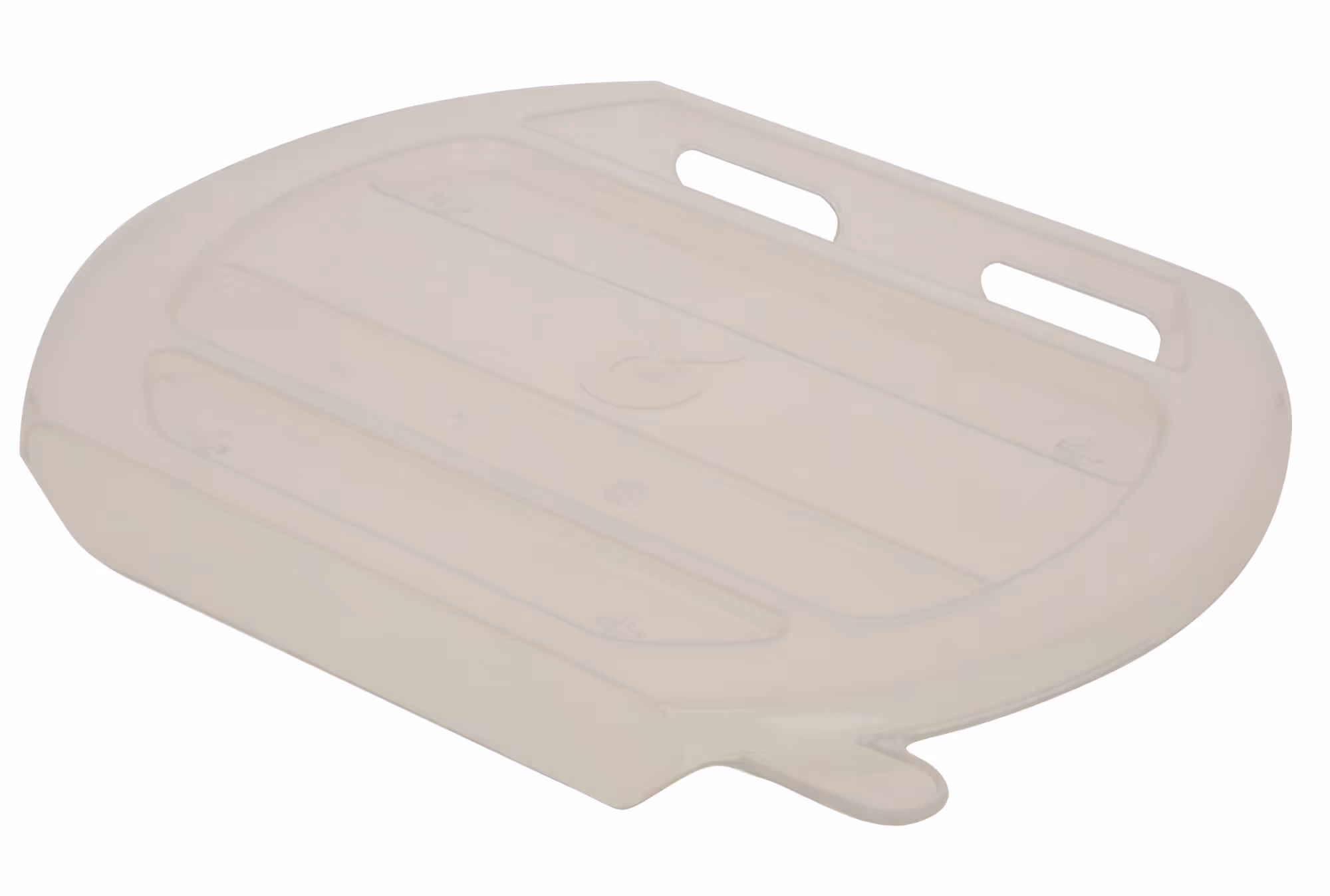 Couvercle MilkGuard pour seau d'allait., blanc transp.