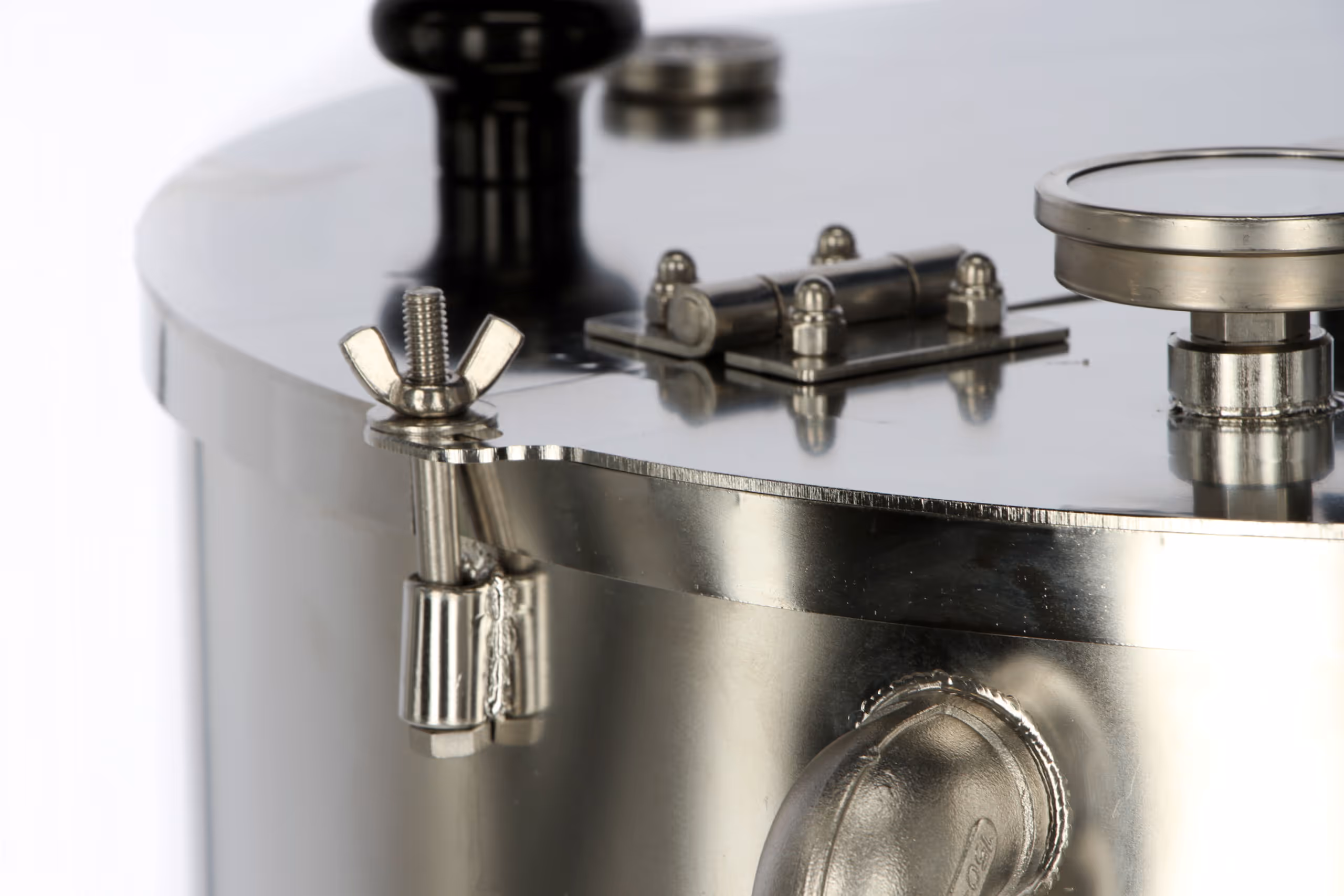Couvercle MilkPot 50 bleu, Ø44,5cm, avec agitateur