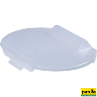 Couvercle transparent pour seau à tétine pour veaux et agneaux