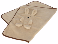 Couverture pour chiot Lapin beige, 72X51 cm
