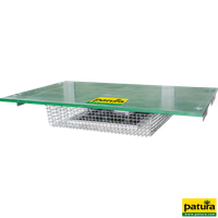 Couvre-box avec plaque chauffante, cadre  et grille protection box 1,54 m