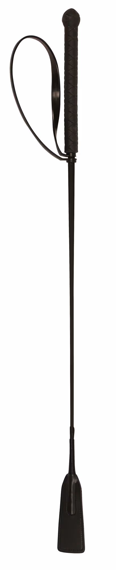 Cravache d'obstacle noir, 65 cm