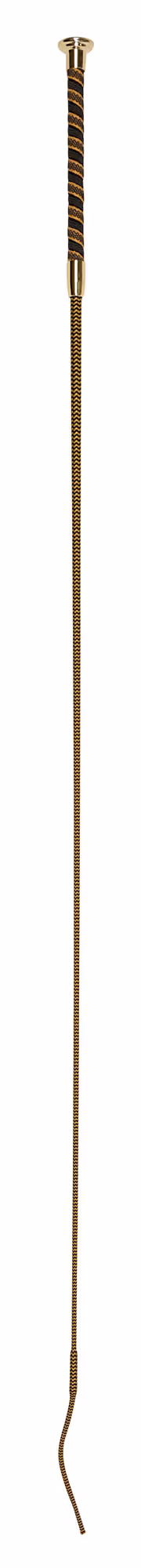 Cravache de dressage doré, 110 cm
