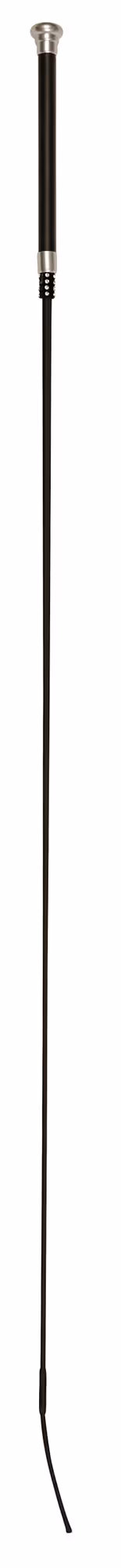 Cravache de dressage noire, 110 cm