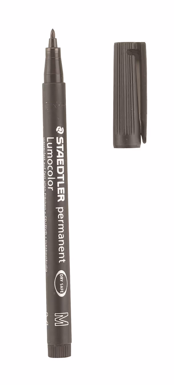 Crayon à marquer noir pointe fine
