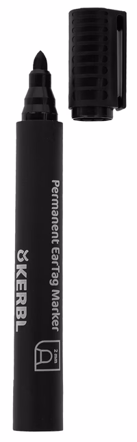 Crayon de marquage, noir pointe épaiss. 2mm, 1pc/lot