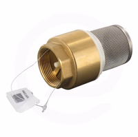 Crépine avec clapet 1 1/2" inox Adaptable