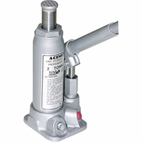 Cric bouteille hydraulique corps tole 2 tonnes