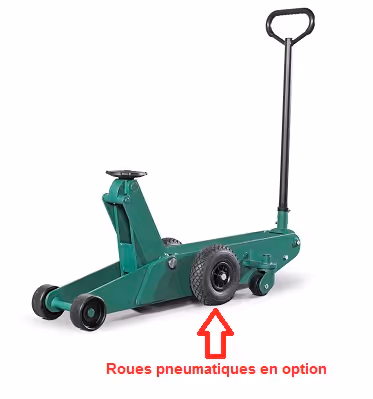 Cric hydraulique rouleur Compac 10t Origine
