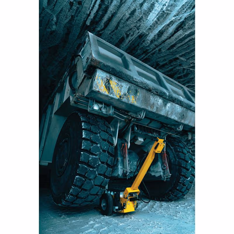 Cric Mammut 80/50/25 t, avec 3 pistons