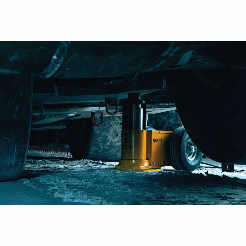 Cric Mammut 80/50/25 t, avec 3 pistons