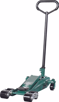 Cric rouleur Compac avec pédale d'approche et roues boggies 2t 80-500mm Origine