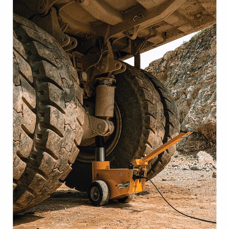 Crick Mammut 100 t, avec 1 piston et verrouillage