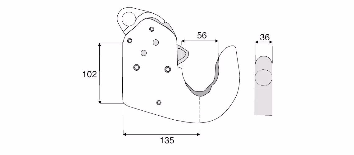 CROCHET AUTOMATIQUE CBM CAT 2