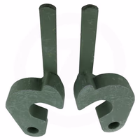 Crochet de barre d'attelage Ø 40 mm