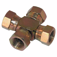 Croix 1/4 BSP avec écrou