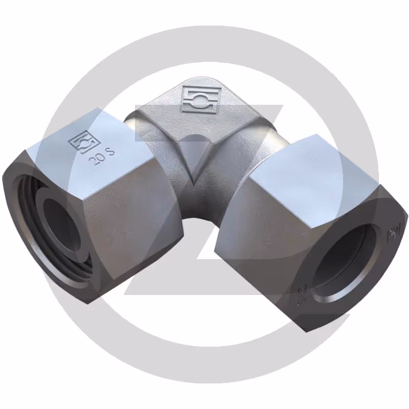 CT 35 L - Raccord coudé orientable