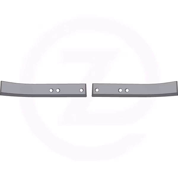 Lame fraise rotative bineuse 240/40x4mm Adaptable