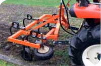 Cultivateur à dents ressorts pattes d'oie 120