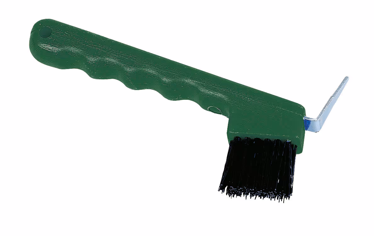 Cure-pied avec brosse vert