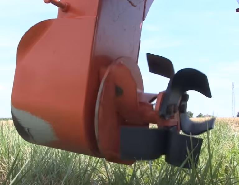 Cureuse de fossée Fissore MP60 rotor 30 cm avec cardan à boulon