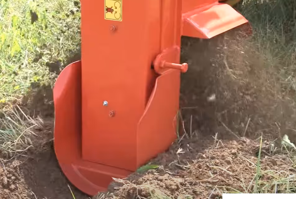 Cureuse de fossée Fissore MP60 rotor 30 cm avec cardan à boulon