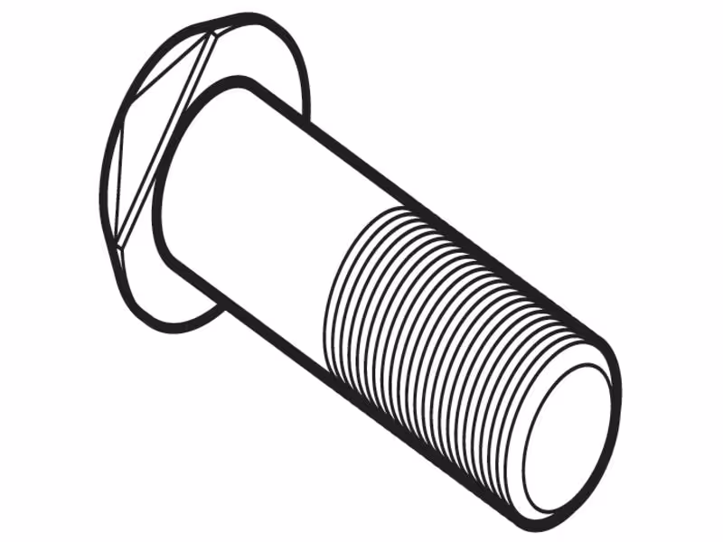 Cut Vis roue, 3/4'' x 2-5/16'' (UNF) - Vendu par 10 - adaptable sur tracteurs Ford, New Holland - ref E271118A