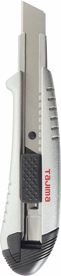 Cutter aluminist 18mm argent+ verr.auto *tajima*