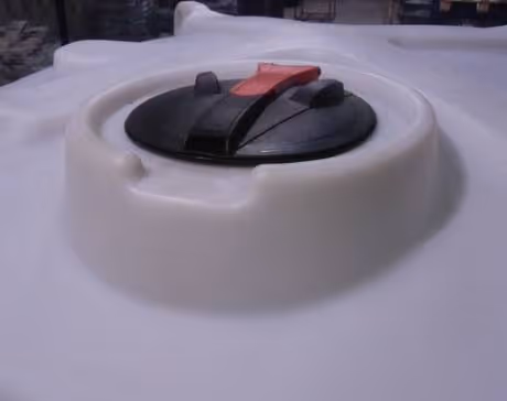 Cuve à engrais liquide 13000 L grise translucide