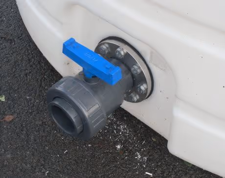 Cuve à engrais liquide 13000 L grise translucide