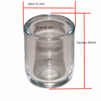 Cuve en verre de pré-filtre à gazole