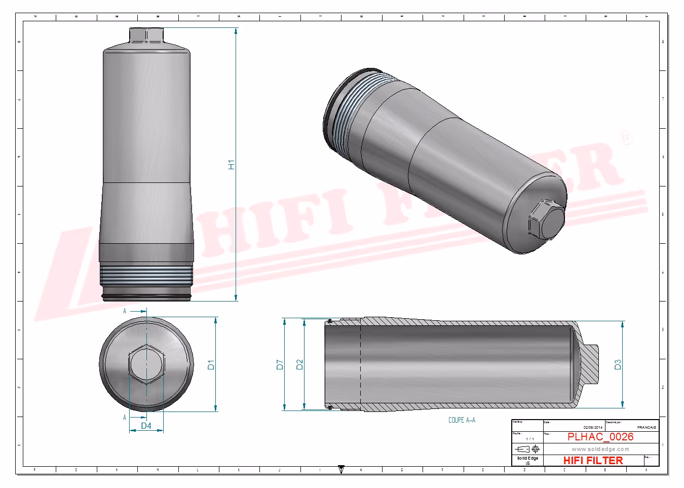 CUVE Hifi Filter 77676711