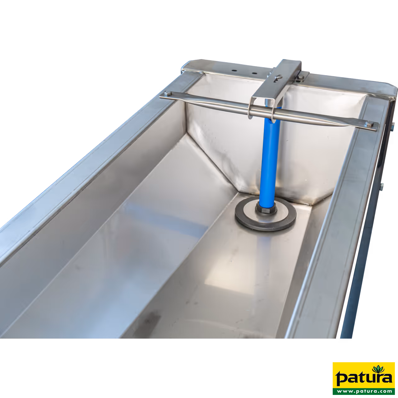 Cuve inox à écoulement rapide 4,20 m (325 l) pour fixation murale - Mod 6742