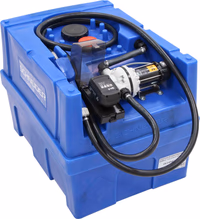 CUVE RAVITAILLEMENT AD BLUE 200L + POMPE ET PISTOLET AUTO- LI-ION BATTERIE 4Ah