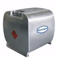 Cuve ravitaillement alu 450l carree nue