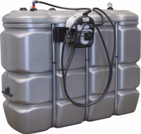 CUVE STOCKAGE ADBLUE PEHD DP 2000L STATION 230V 32L/MIN