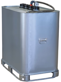 CUVE STOCKAGE FUEL GALVA DP 700L PRE-EQUIPEE