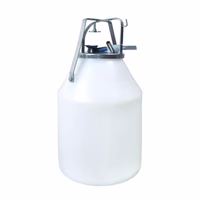 Dairy Spares Pot plastique + couvercle inox