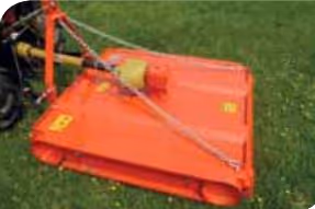 Débroussailleuse à patins 150 déportable 15cm avec montage avec cardan roue libre + sécurité à boulon